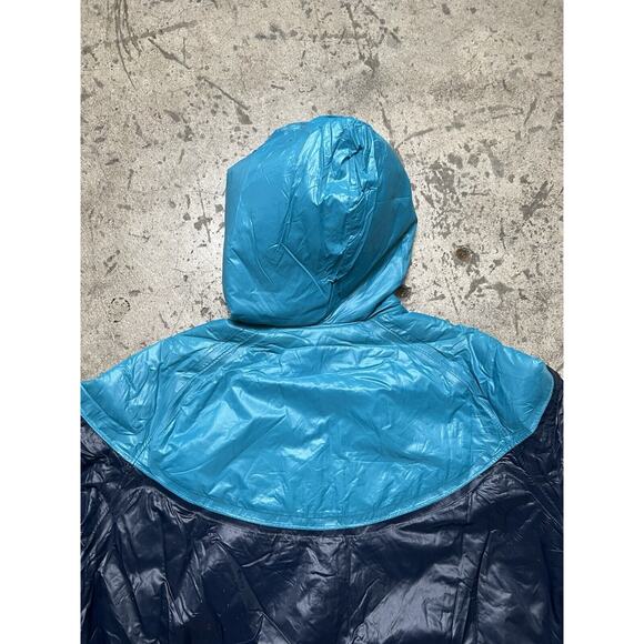 Nike Blue Windbreaker Men’s‎ Padded Nylon Blue Color block Men’s L Sample - Picture 6 of 10